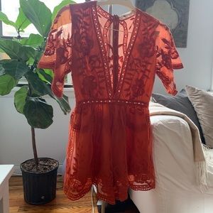 Rust Colored Romper